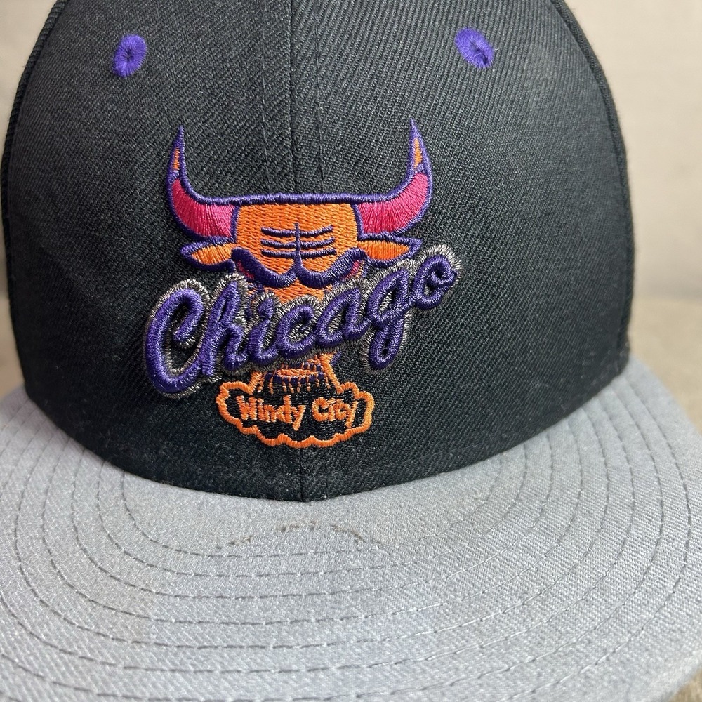 Chicago Bulls New Era 9FIFTY Snapback Hat Hardwood Classics City Of Cap - Picture 9 of 9